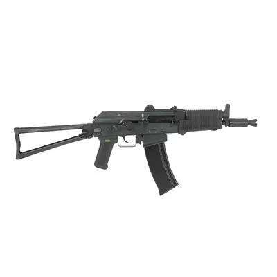 [Zestaw] Replika airsoftowa AKS-74U GBBR - black [WE] + Magazynek na green gaz do replik AK74 - Black [WE]