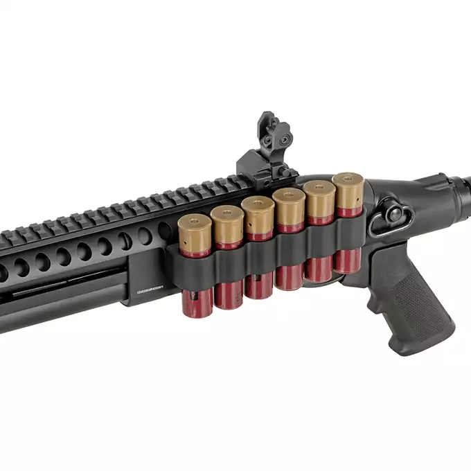 [Zestaw] Strzelba M8874 (Zasilana Green Gazem) - Black [Golden Eagle] + BBP TŁUMIK PODŚWIETLAJĄCY do Strzelby 24mm - [5KU] + Perfect BB Fosforescencyjne kulki 0,20g - 1 kg [BLS]
