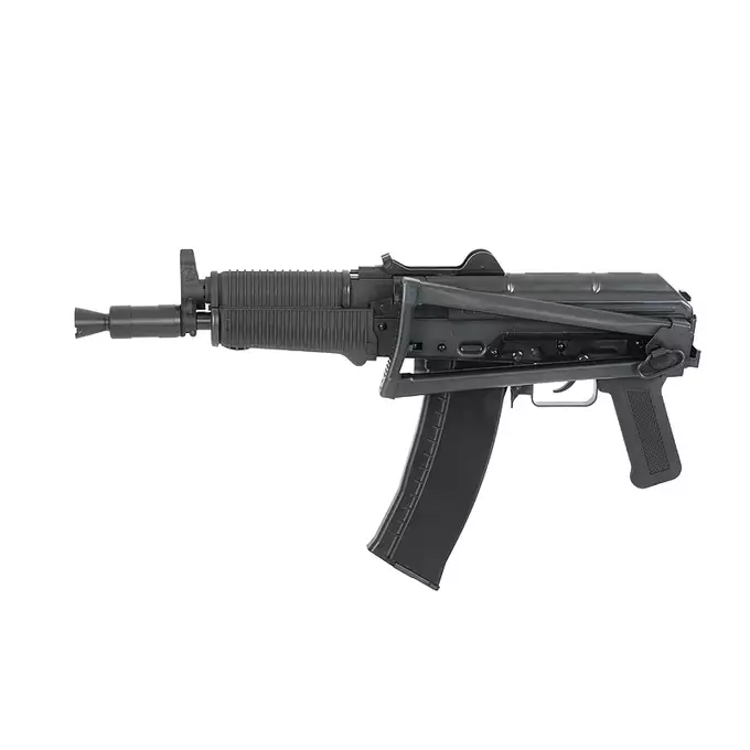 [Zestaw] A.W.S.S. Wei Tech-AK74UN GBB TYPE with open bolt system - black [WE] + Magazynek na green gaz do replik AK74 - Black [WE]