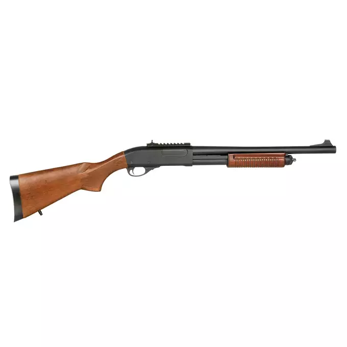 [Zestaw] Strzelba M8870 (Zasilana Green Gazem) - Real Wood [Golden Eagle] + BBP TŁUMIK PODŚWIETLAJĄCY do Strzelby 24mm - [5KU] + Perfect BB Fosforescencyjne kulki 0,20g - 1 kg [BLS]
