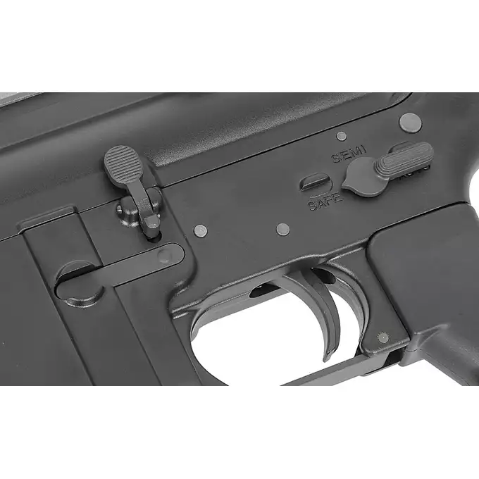 [Zestaw] WE-M4 CQB GBBR - black [WE] + Magazynek gazowy do WE-M4/SCR/4168 z systemem open bolt - black