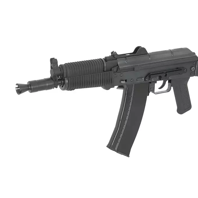 [Zestaw] A.W.S.S. Wei Tech-AK74UN GBB TYPE with open bolt system - black [WE] + Magazynek na green gaz do replik AK74 - Black [WE]