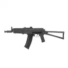 [Zestaw] A.W.S.S. Wei Tech-AK74UN GBB TYPE with open bolt system - black [WE] + Magazynek na green gaz do replik AK74 - Black [WE]