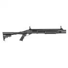 [Zestaw] Strzelba M8874 (Zasilana Green Gazem) - Black [Golden Eagle] + BBP TŁUMIK PODŚWIETLAJĄCY do Strzelby 24mm - [5KU] + Perfect BB Fosforescencyjne kulki 0,20g - 1 kg [BLS]