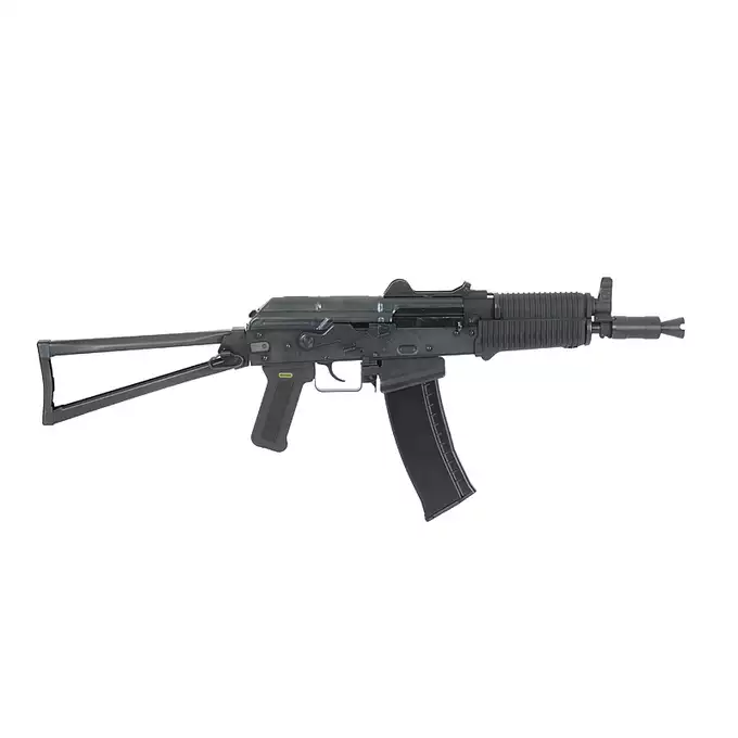 [Zestaw] A.W.S.S. Wei Tech-AK74UN GBB TYPE with open bolt system - black [WE] + Magazynek na green gaz do replik AK74 - Black [WE]