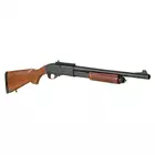 [Zestaw] Strzelba M8870 (Zasilana Green Gazem) - Real Wood [Golden Eagle] + BBP TŁUMIK PODŚWIETLAJĄCY do Strzelby 24mm - [5KU] + Perfect BB Fosforescencyjne kulki 0,20g - 1 kg [BLS]