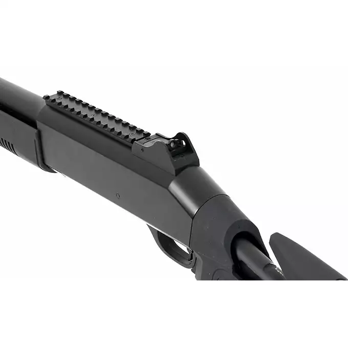 [Zestaw] 3-strzałowa strzelba M56DL - Black [EE] + BBP TŁUMIK PODŚWIETLAJĄCY do Strzelby 23,5mm - [5KU] + Perfect BB Fosforescencyjne kulki 0,20g - 1 kg [BLS]