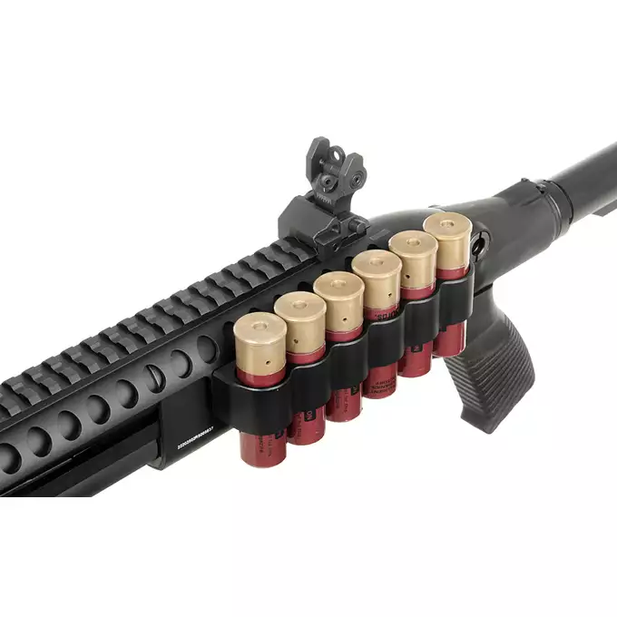 [Zestaw] Strzelba M8875 (Zasilana Green Gazem) - Black [Golden Eagle] + BBP TŁUMIK PODŚWIETLAJĄCY do Strzelby 24mm - [5KU] + Perfect BB Fosforescencyjne kulki 0,20g - 1 kg [BLS]