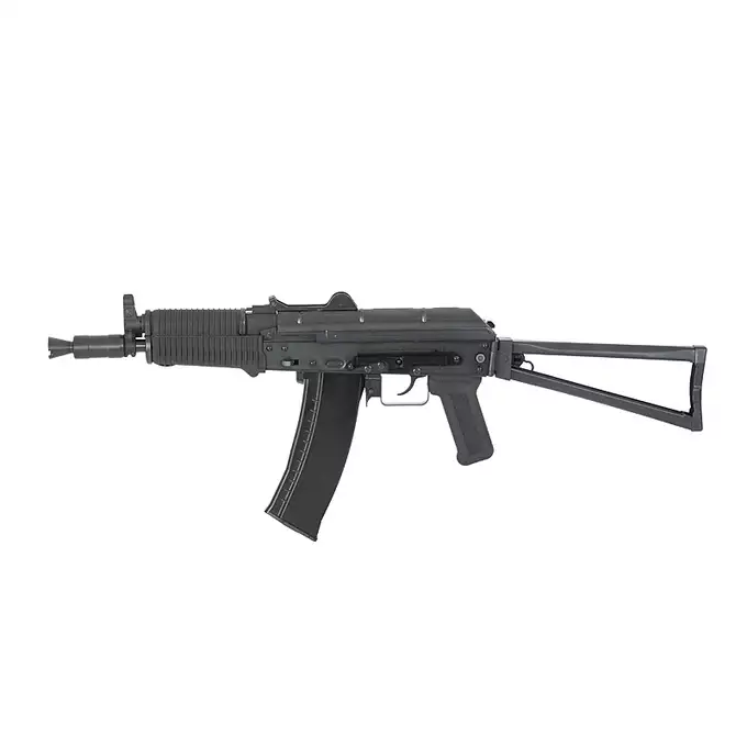 [Zestaw] A.W.S.S. Wei Tech-AK74UN GBB TYPE with open bolt system - black [WE] + Magazynek na green gaz do replik AK74 - Black [WE]