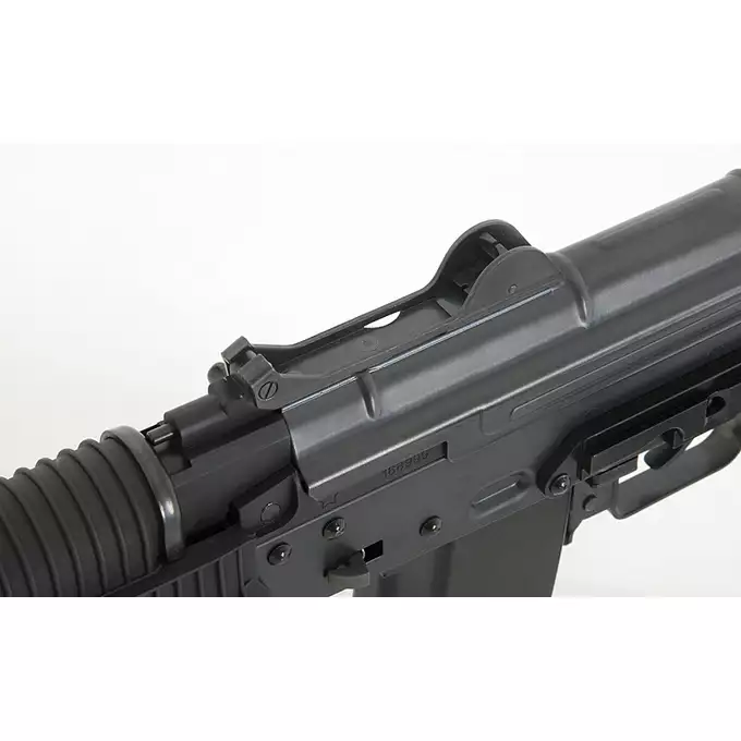 [Zestaw] A.W.S.S. Wei Tech-AK74UN GBB TYPE with open bolt system - black [WE] + Magazynek na green gaz do replik AK74 - Black [WE]