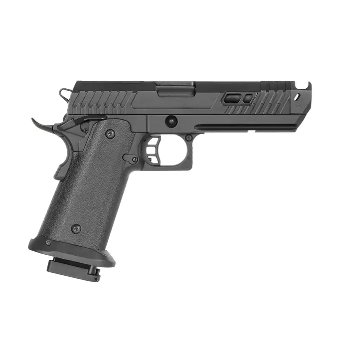 [Zestaw] Pistolet Airsoftowy 304B GBB (Optic Ready) [Double Bell] + 24-Kulkowy Magazynek na Green Gaz do Hi-capa [Double Bell]