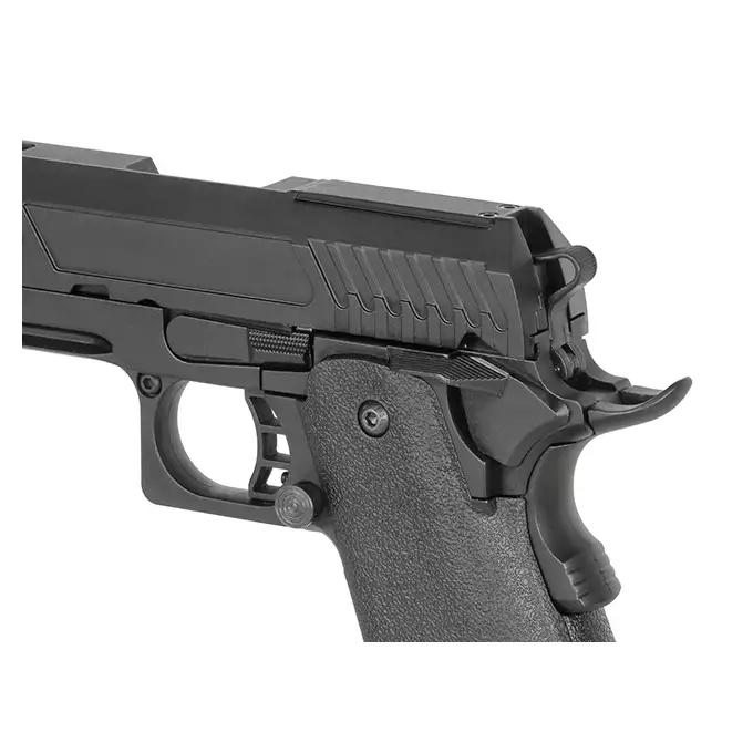 [Zestaw] Pistolet Airsoftowy 304B GBB (Optic Ready) [Double Bell] + 24-Kulkowy Magazynek na Green Gaz do Hi-capa [Double Bell]