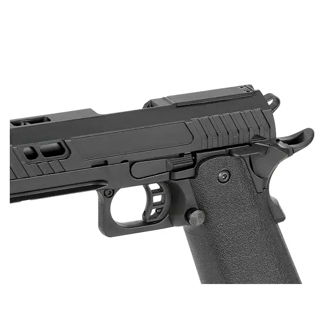 [Zestaw] Pistolet Airsoftowy 304B GBB (Optic Ready) [Double Bell] + 24-Kulkowy Magazynek na Green Gaz do Hi-capa [Double Bell]