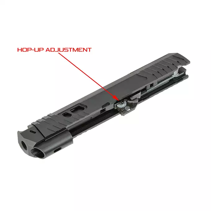 [Zestaw] Pistolet Airsoftowy 304B GBB (Optic Ready) [Double Bell] + 24-Kulkowy Magazynek na Green Gaz do Hi-capa [Double Bell]