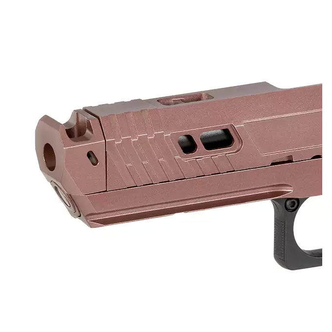 [Zestaw] Pistolet Airsoftowy 304 GBB (Optic Ready) [Double Bell] + 24-Kulkowy Magazynek na Green Gaz do Hi-capa [Double Bell]