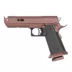 [Zestaw] Pistolet Airsoftowy 304 GBB (Optic Ready) [Double Bell] + 24-Kulkowy Magazynek na Green Gaz do Hi-capa [Double Bell]