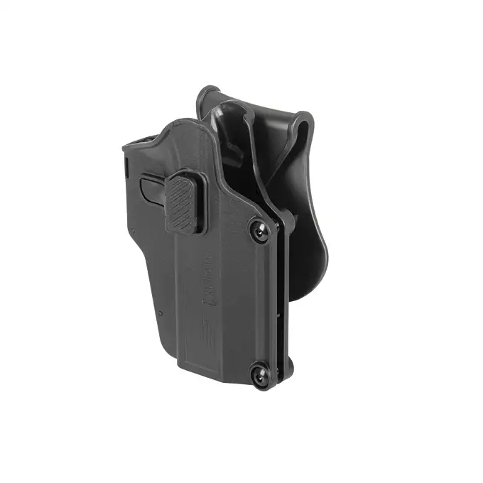 [Zestaw] R601H JW3 TTI Combat Master (upgraded version) [Army Armament] + Magazynek do R601 JW3 TTI Combat Master, R614 JW4 Pit Viper [Army Armament] + Kabura Per-Fit do ponad 80 modeli pistoletów - Black [Amomax]