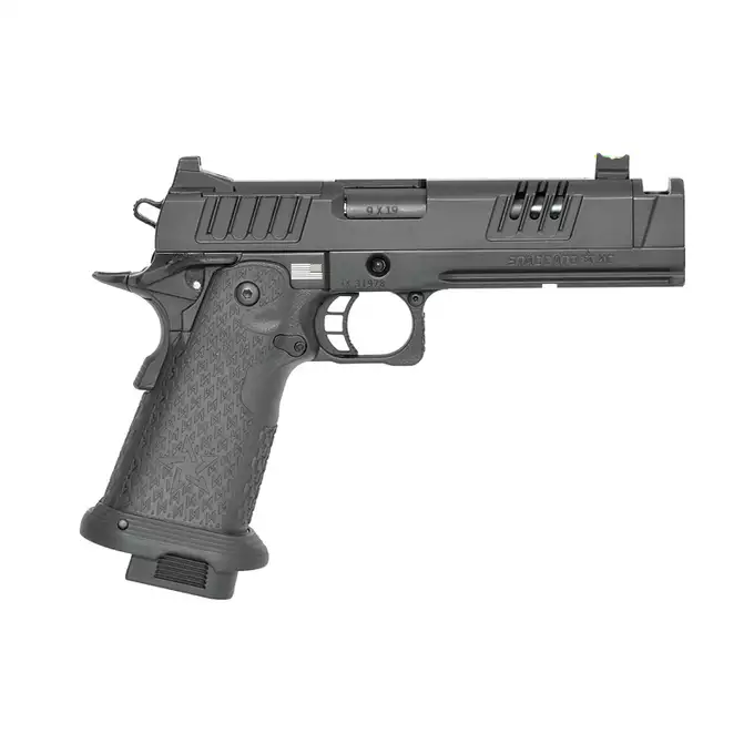 [Zestaw] R618 STACCATO 2011 XC- Black [6MMPROSHOP] + Magazynek na Green Gaz do R501/R603/R604 [Army Armament] + Kabura Per-Fit do ponad 80 modeli pistoletów - Black [Amomax]