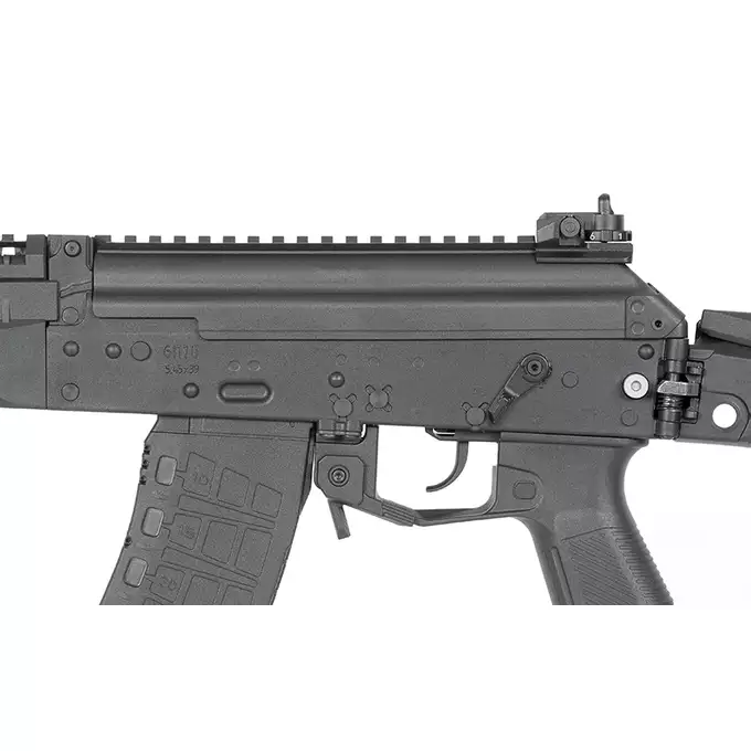 [Zestaw] WE09K Replika Zmodernizowanego Karabinu Szturmowego (Advanced version) [WELL] + Magazynek Mid-Cap na 120 kulek do AK12 [WELL]
