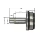 Upgrade Stainless Steel Cylinder Head for VSR Series [Maple Leaf]