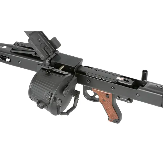 MG42 Full Metal AEG Machine Gun Replica - Real Wood [AGM]