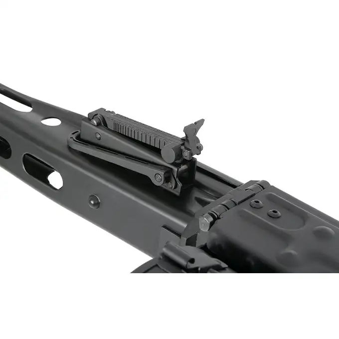 MG42 Full Metal AEG Machine Gun Replica - Real Wood [AGM]