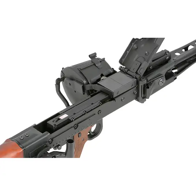 MG42 Full Metal AEG Machine Gun Replica - Real Wood [AGM]