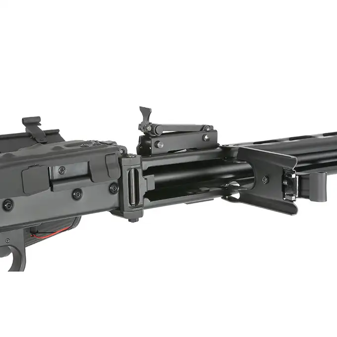 MG42 Full Metal AEG Machine Gun Replica - Real Wood [AGM]