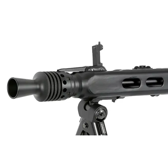 MG42 Full Metal AEG Machine Gun Replica - Real Wood [AGM]