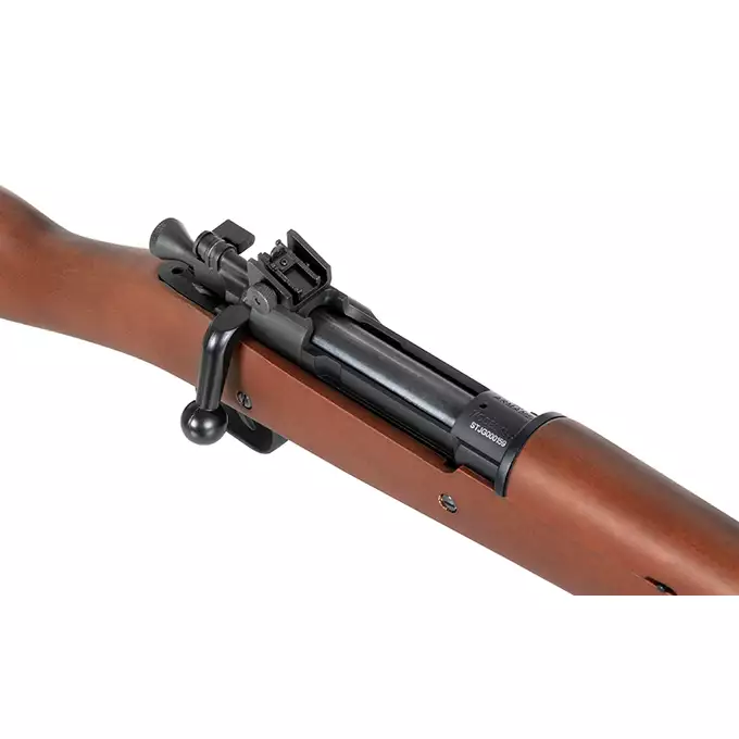 [Zestaw] Replika karabinu powtarzalnego M1903A3 - Real Wood [S&amp;T] + Montaż pod lunetę do karabinu M1903A3 [S&amp;T]