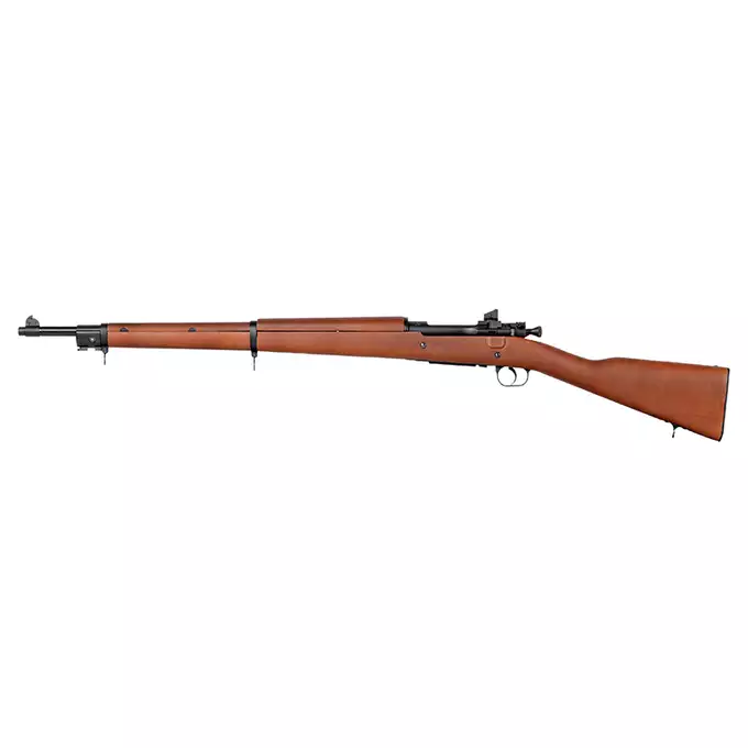 [Zestaw] Replika karabinu powtarzalnego M1903A3 - Real Wood [S&amp;T] + Montaż pod lunetę do karabinu M1903A3 [S&amp;T]
