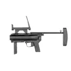 [Zestaw] Replika granatnika M320A1 - Black [S&amp;T] + Zestaw 3 granatów 40MM na 70 kulek [S&amp;T]