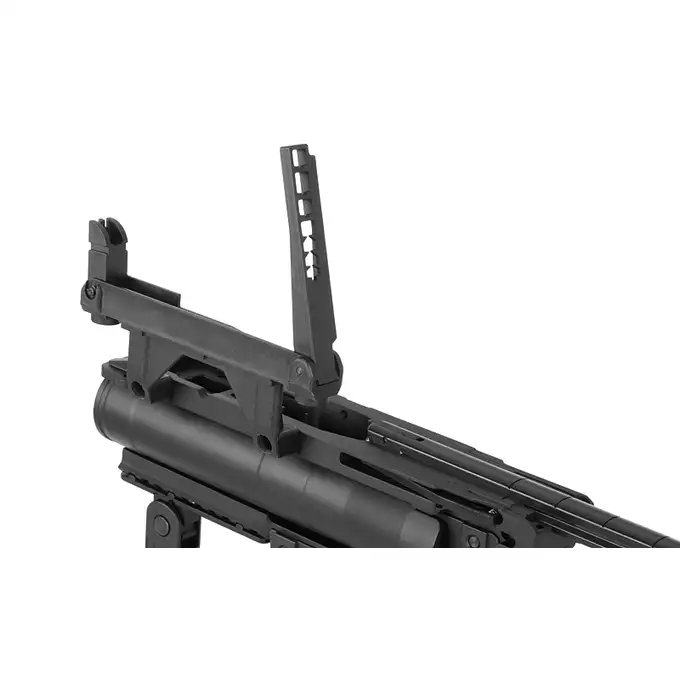 [Zestaw] Replika granatnika M320A1 - Black [S&amp;T] + Zestaw 3 granatów 40MM na 70 kulek [S&amp;T]
