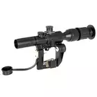 [Zestaw] Replika elektryczna karabinu wyborowego SWD - Real Wood [A&amp;K] + Celownik optyczny 4×24 do SWD/SWU [S&amp;T]