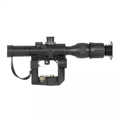 [Zestaw] Replika elektryczna karabinu wyborowego SWD - Real Wood [A&amp;K] + Celownik optyczny 4×24 do SWD/SWU [S&amp;T]