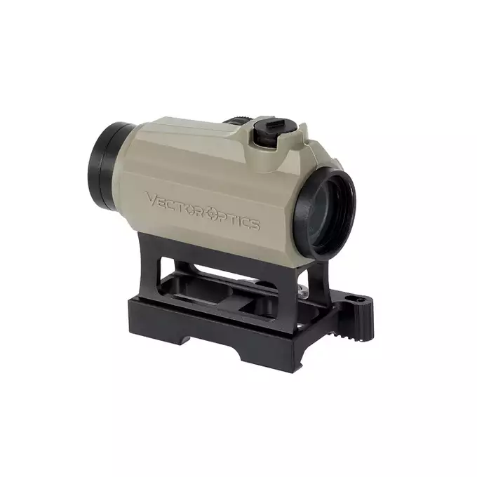 [Zestaw] Celownik kolimatorowy Maverick Gen3 1x22 MIL - Dark Earth [Vector Optics] + Montaż 21mm pod kolimator Maverick [Vector Optics] + Powiększacz Maverick 3x26 [Vector Optics]