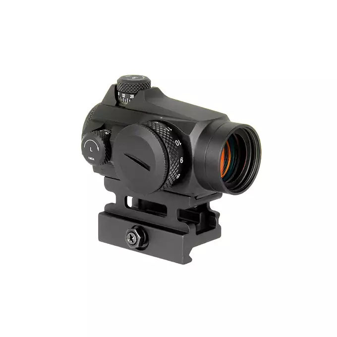[Zestaw] Celownik kolimatorowy Maverick Gen2 1x22 - Black [Vector Optics] + Powiększacz Maverick 3x26 [Vector Optics]