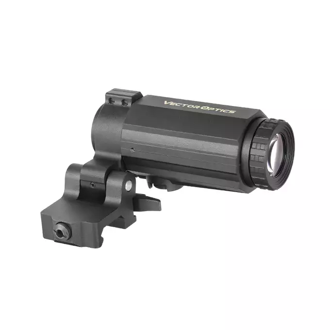 [Zestaw] Celownik kolimatorowy Maverick Gen2 1x22 - Black [Vector Optics] + Powiększalnik Maverick Gen3 3x22 Magnifier MIL [Vector Optics]