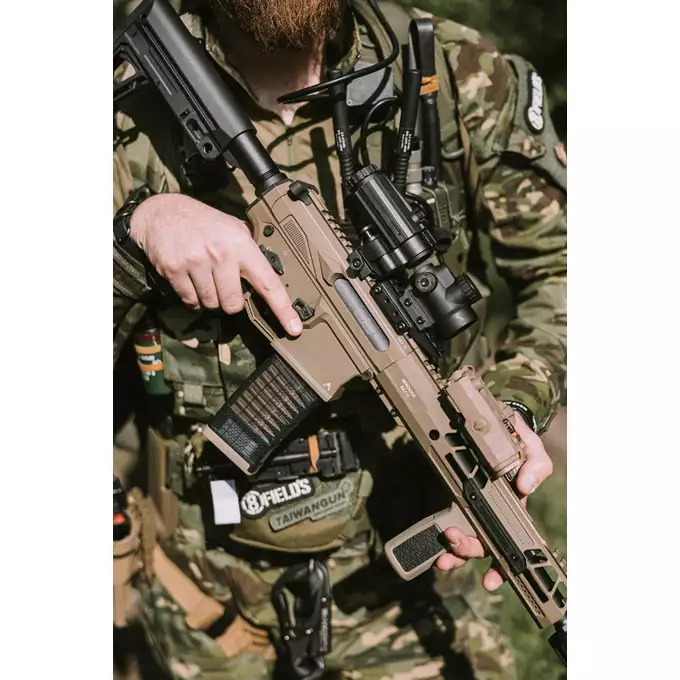 [Zestaw] Celownik kolimatorowy Maverick Gen2 1x22 - Black [Vector Optics] + Powiększalnik Maverick Gen3 3x22 Magnifier MIL [Vector Optics]