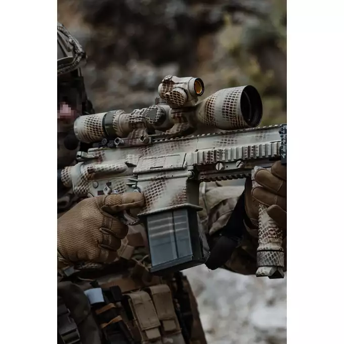 [Zestaw] Celownik kolimatorowy Maverick Gen2 1x22 - Black [Vector Optics] + Powiększalnik Maverick Gen3 3x22 Magnifier MIL [Vector Optics]