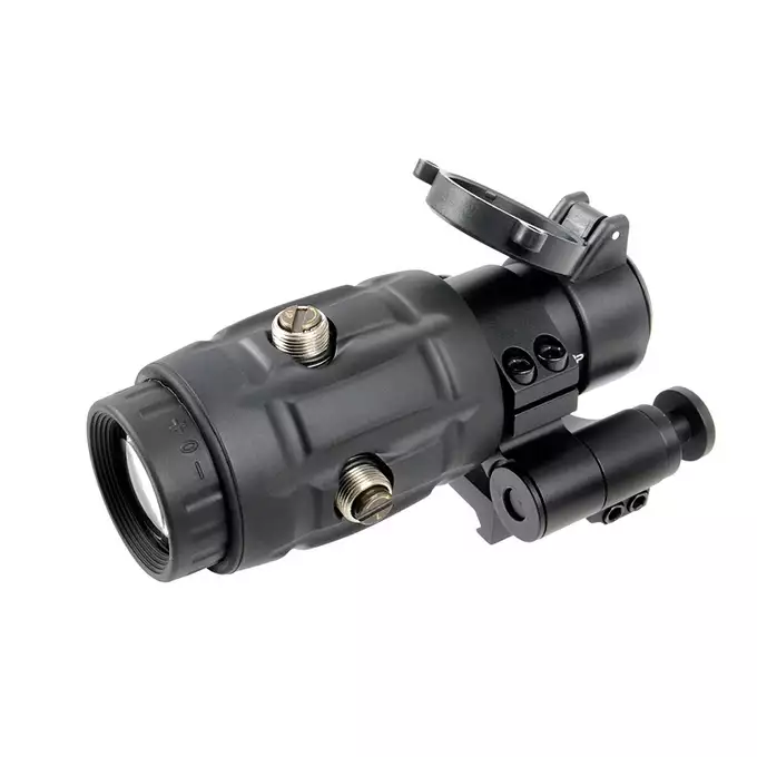 [Zestaw] Celownik kolimatorowy Maverick Gen2 1x22 - Black [Vector Optics] + Powiększacz Maverick 3x26 [Vector Optics]
