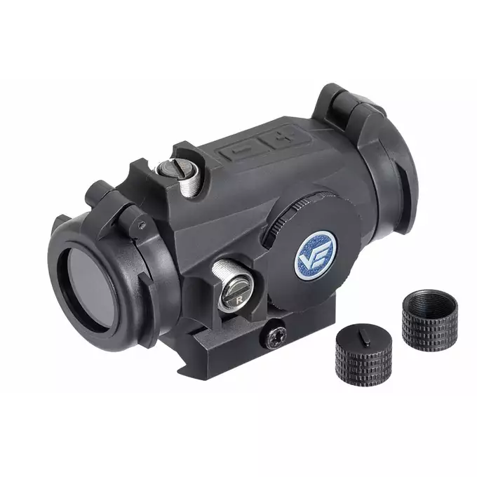 [Zestaw] Celownik kolimatorowy maverick-IV 1X20 - black [Vector Optics] + Montaż 21mm pod kolimator Maverick [Vector Optics] + Powiększalnik Maverick Gen3 3x22 Magnifier MIL [Vector Optics]