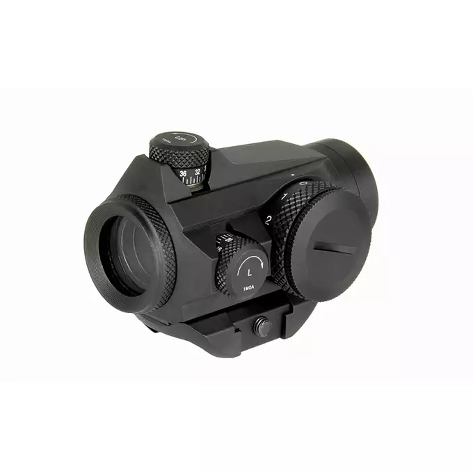 [Zestaw] Celownik kolimatorowy Maverick Gen2 1x22 - Black [Vector Optics] + Powiększalnik Maverick Gen3 3x22 Magnifier MIL [Vector Optics]