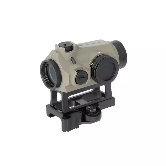 [Zestaw] Celownik kolimatorowy Maverick Gen3 1x22 MIL - Dark Earth [Vector Optics] + Montaż 21mm pod kolimator Maverick [Vector Optics] + Powiększalnik Maverick Gen3 3x22 Magnifier MIL [Vector Optics]