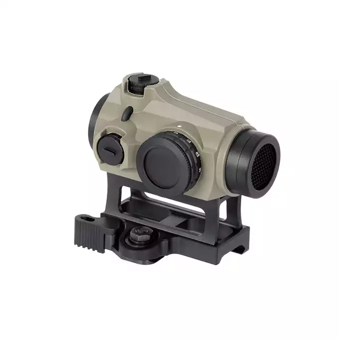 [Zestaw] Celownik kolimatorowy Maverick Gen3 1x22 MIL - Dark Earth [Vector Optics] + Montaż 21mm pod kolimator Maverick [Vector Optics] + Powiększacz Maverick 3x26 [Vector Optics]