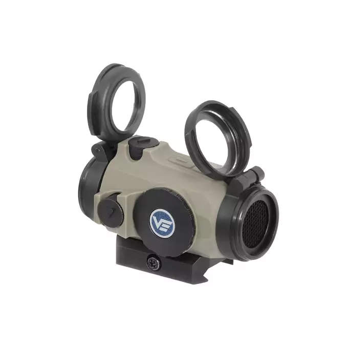 [Zestaw] Celownik kolimatorowy maverick-IV 1X20 - Coyote [Vector Optics] + Montaż 21mm pod kolimator Maverick [Vector Optics] + Powiększacz Maverick 3x26 [Vector Optics]