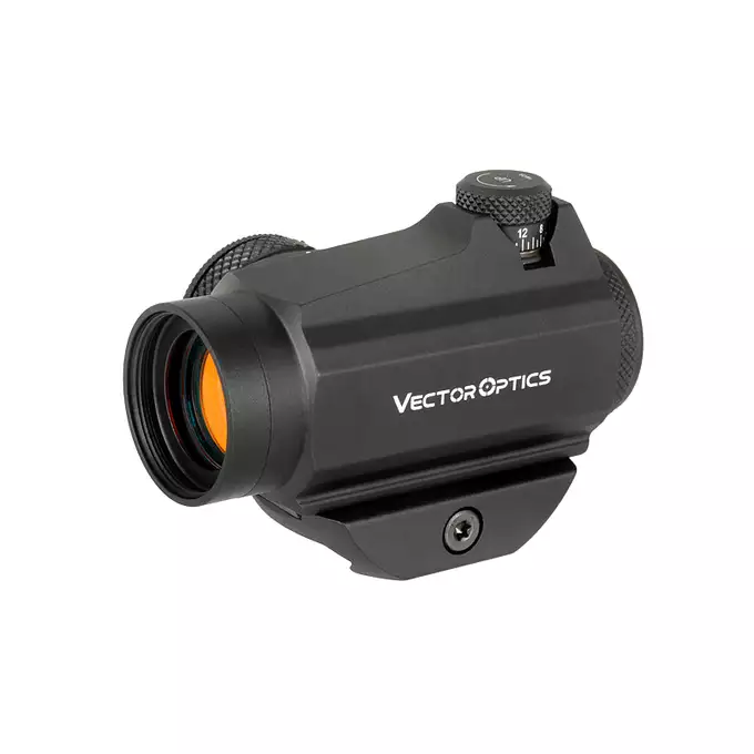 [Zestaw] Celownik kolimatorowy Maverick Gen2 1x22 - Black [Vector Optics] + Powiększalnik Maverick Gen3 3x22 Magnifier MIL [Vector Optics]