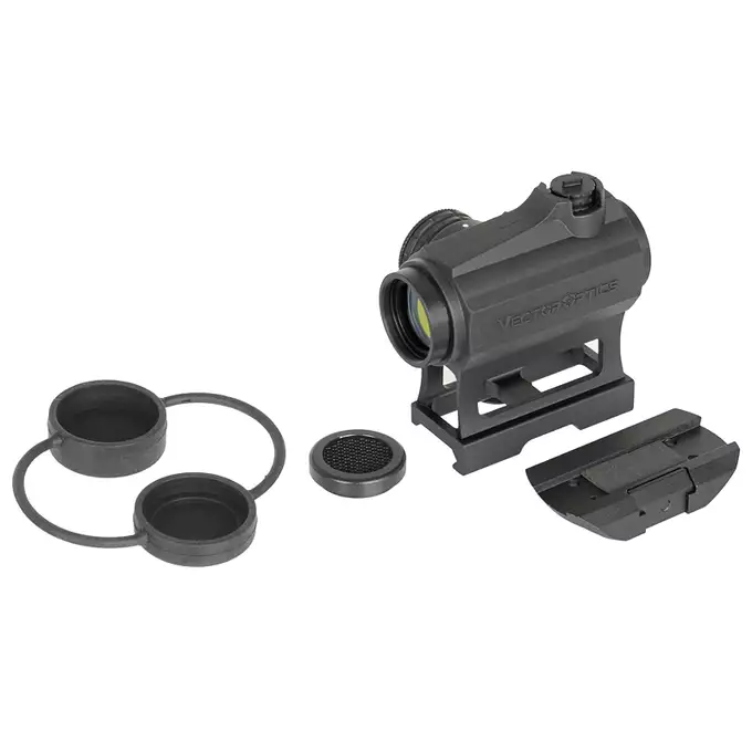 [Zestaw] Powiększalnik Maverick Gen3 3x22 Magnifier MIL [Vector Optics] + Montaż 21mm pod kolimator Maverick [Vector Optics] + Celownik kolimatorowy Maverick Gen3 1x22 MIL - Black [Vector Optics]