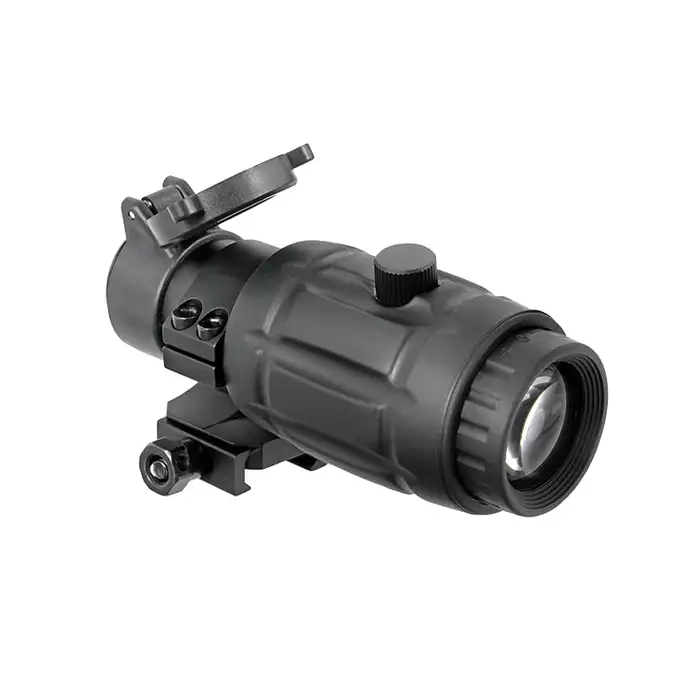 [Zestaw] Powiększacz Maverick 3x26 [Vector Optics] + Montaż 21mm pod kolimator Maverick [Vector Optics] + Celownik Kolimatorowy Maverick 1x22 S-MIL - Black [Vector Optics]