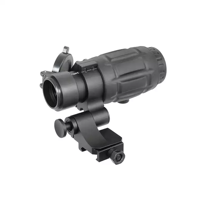 [Zestaw] Powiększacz Maverick 3x26 [Vector Optics] + Montaż 21mm pod kolimator Maverick [Vector Optics] + Celownik Kolimatorowy Maverick 1x22 S-MIL - Black [Vector Optics]